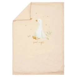 Ledikant dekbedovertrek - Beige - Newborn Naturals - Little Goose