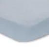 Ledikant hoeslaken - Blauw - Essentials