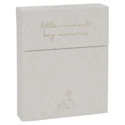 Mijlpaal kaarten - Beige - Baby Bunny - EN