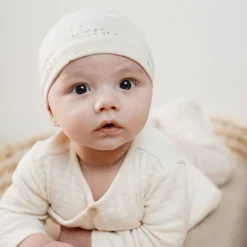 Mutsje - Beige - Newborn Naturals - Little Goose
