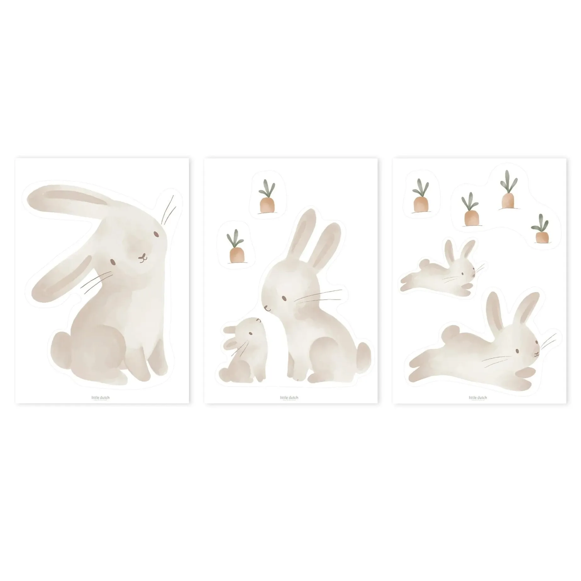 Muurstickers Baby Bunny