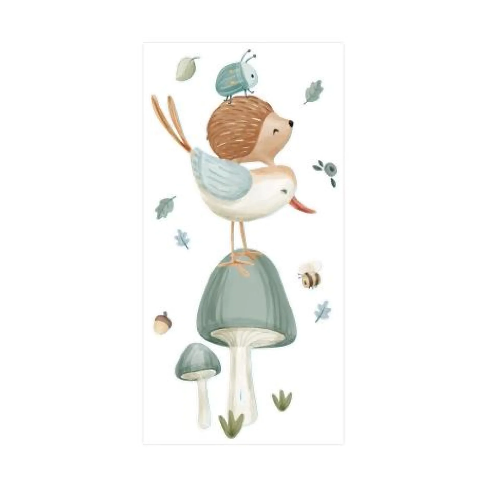 Muurstickers - Meerkleurig - Forest Friends