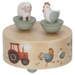 Muziekdoosje - Groen - Little Farm