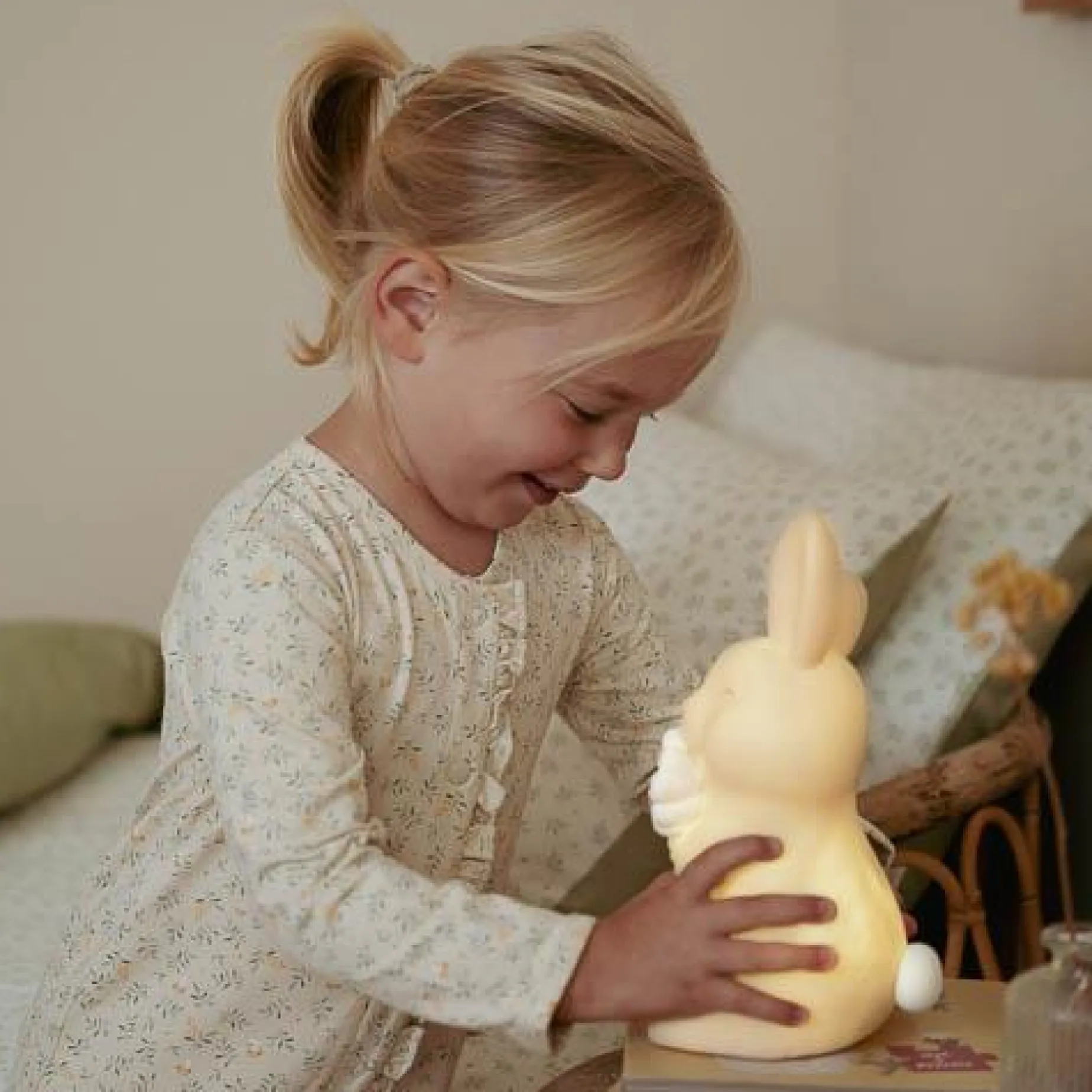 Nachtlamp - Meerkleurig - Forest Friends - Baby Bunny