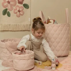 Opbergmandje medium - Roze - Essentials