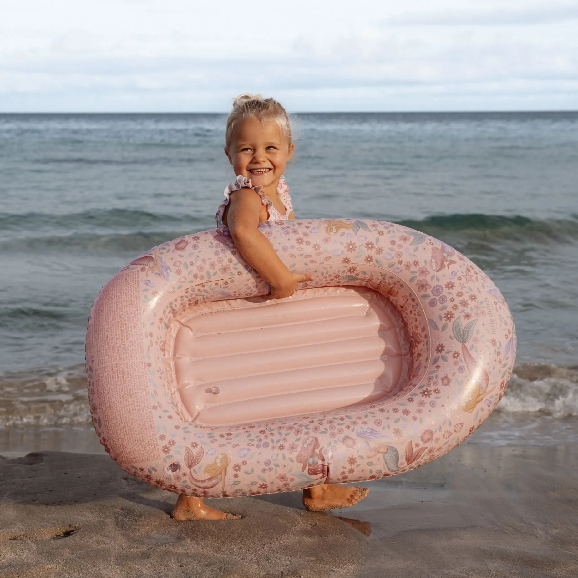 Opblaasboot - Roze - Dreamy Mermaid