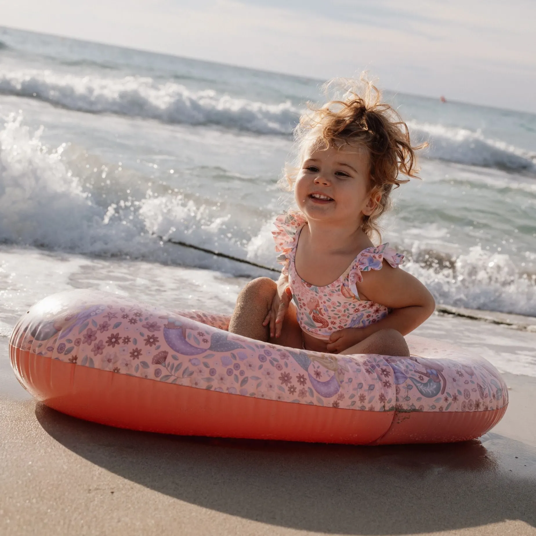 Opblaasboot - Roze - Dreamy Mermaid