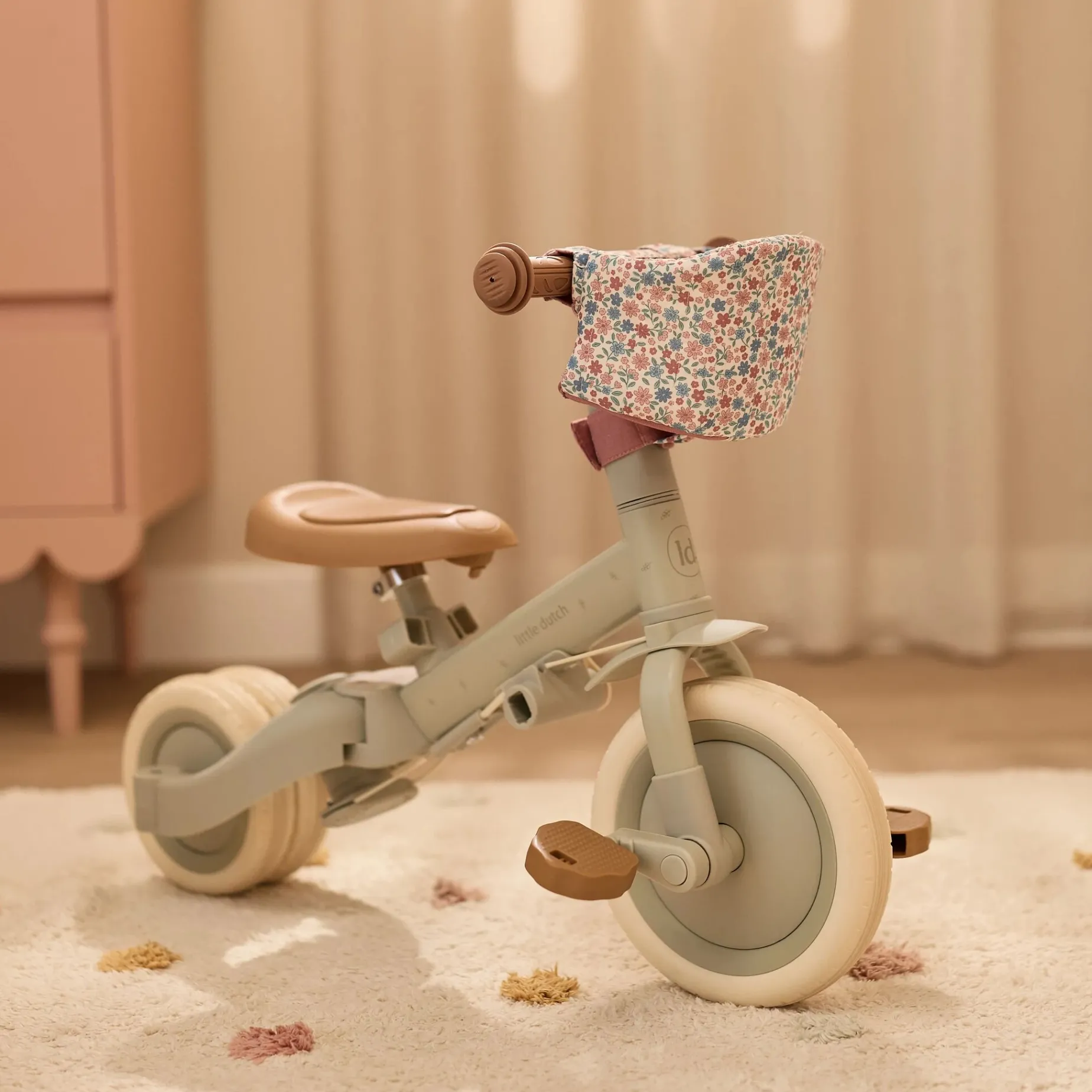 Poppenfietsstoel - Roze