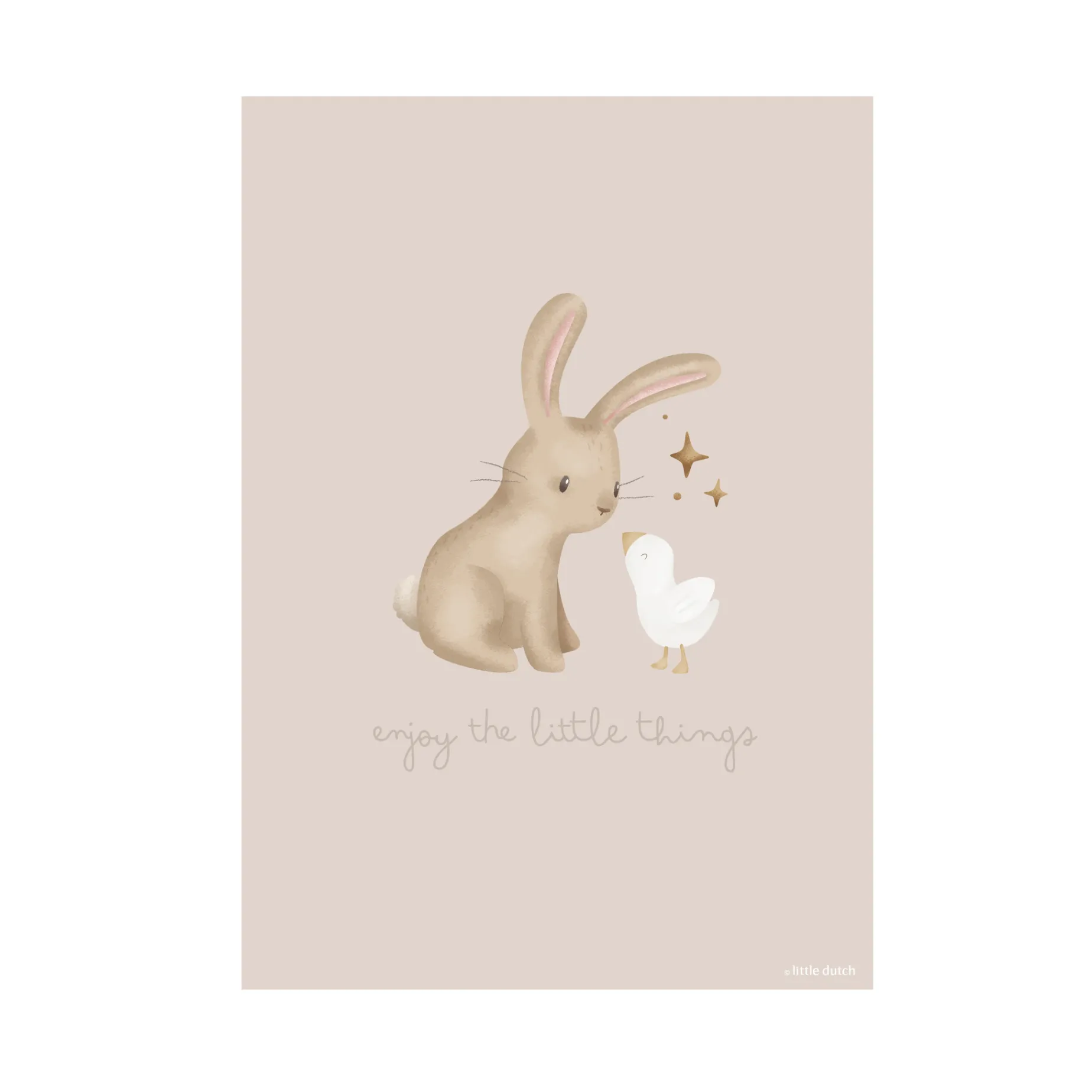 Poster A3 - Little Goose - Baby Bunny