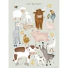 Poster - Meerkleurig - Maat A3 - Little Farm