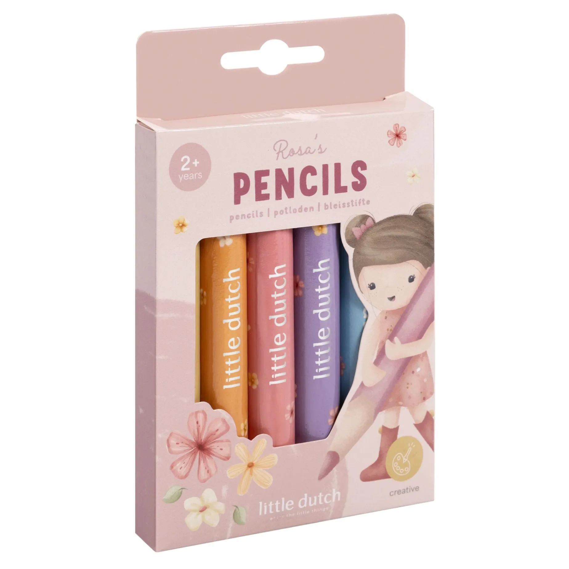 Potloden - Meerkleurig - Essentials - Rosa