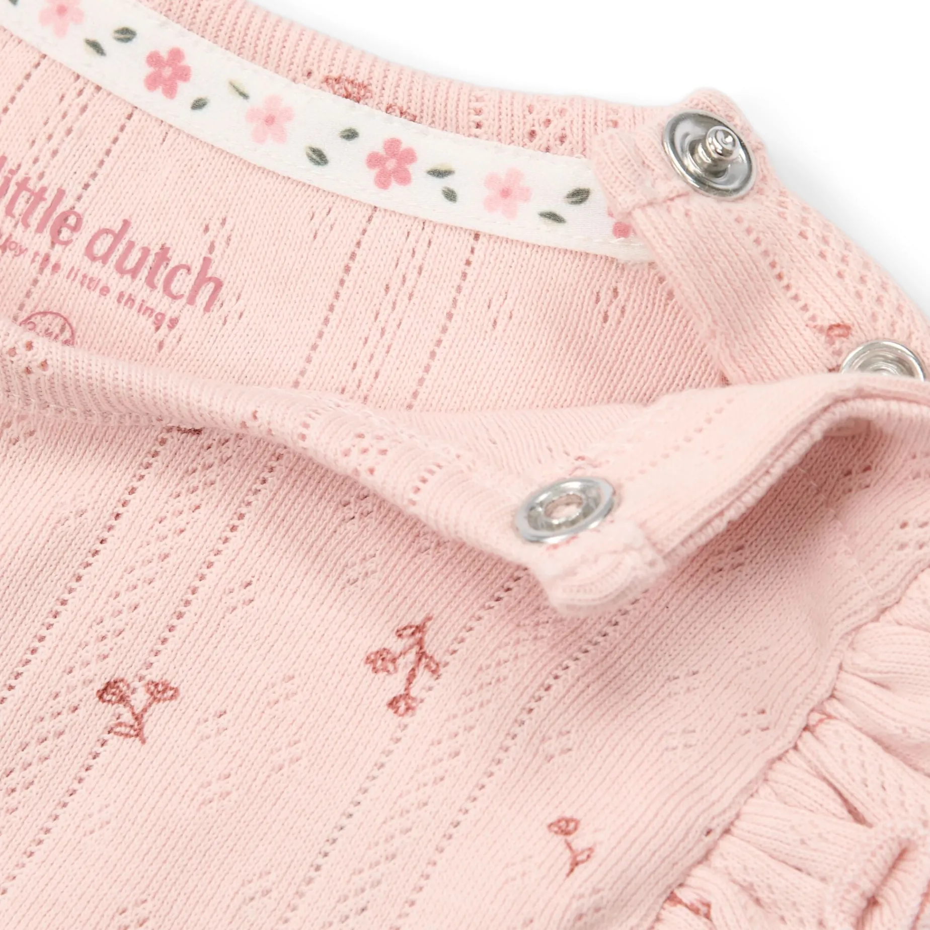Romper mouwloos - Roze - Fairy Flowers