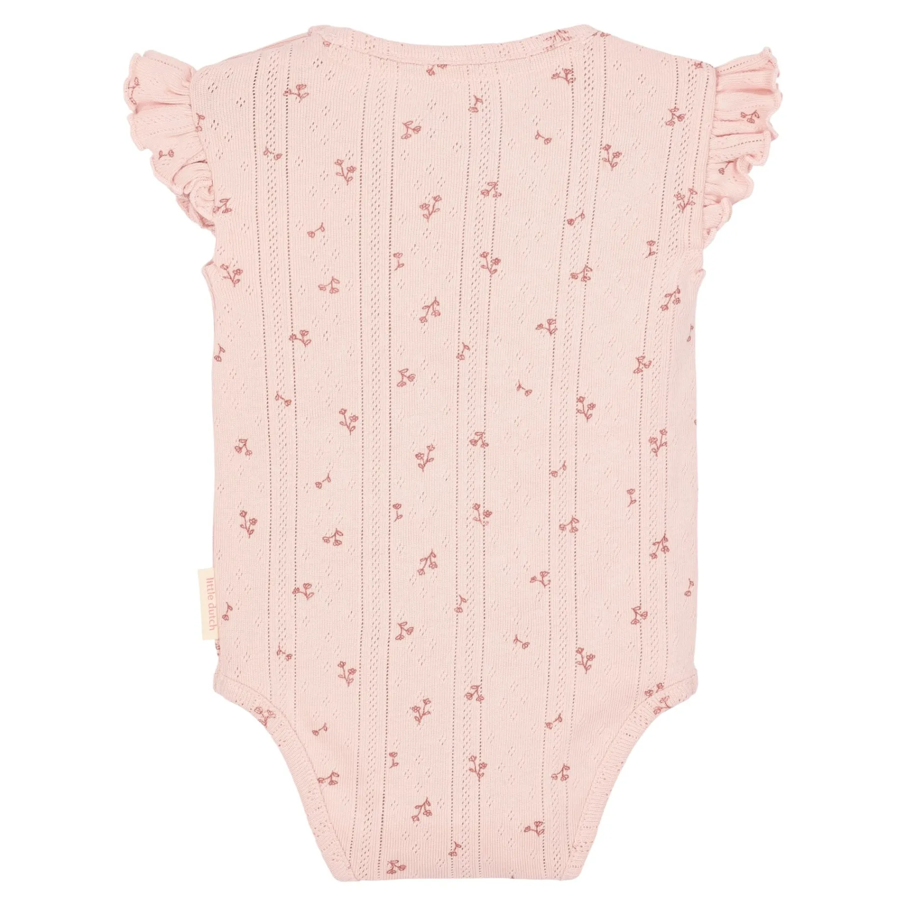 Romper mouwloos - Roze - Fairy Flowers