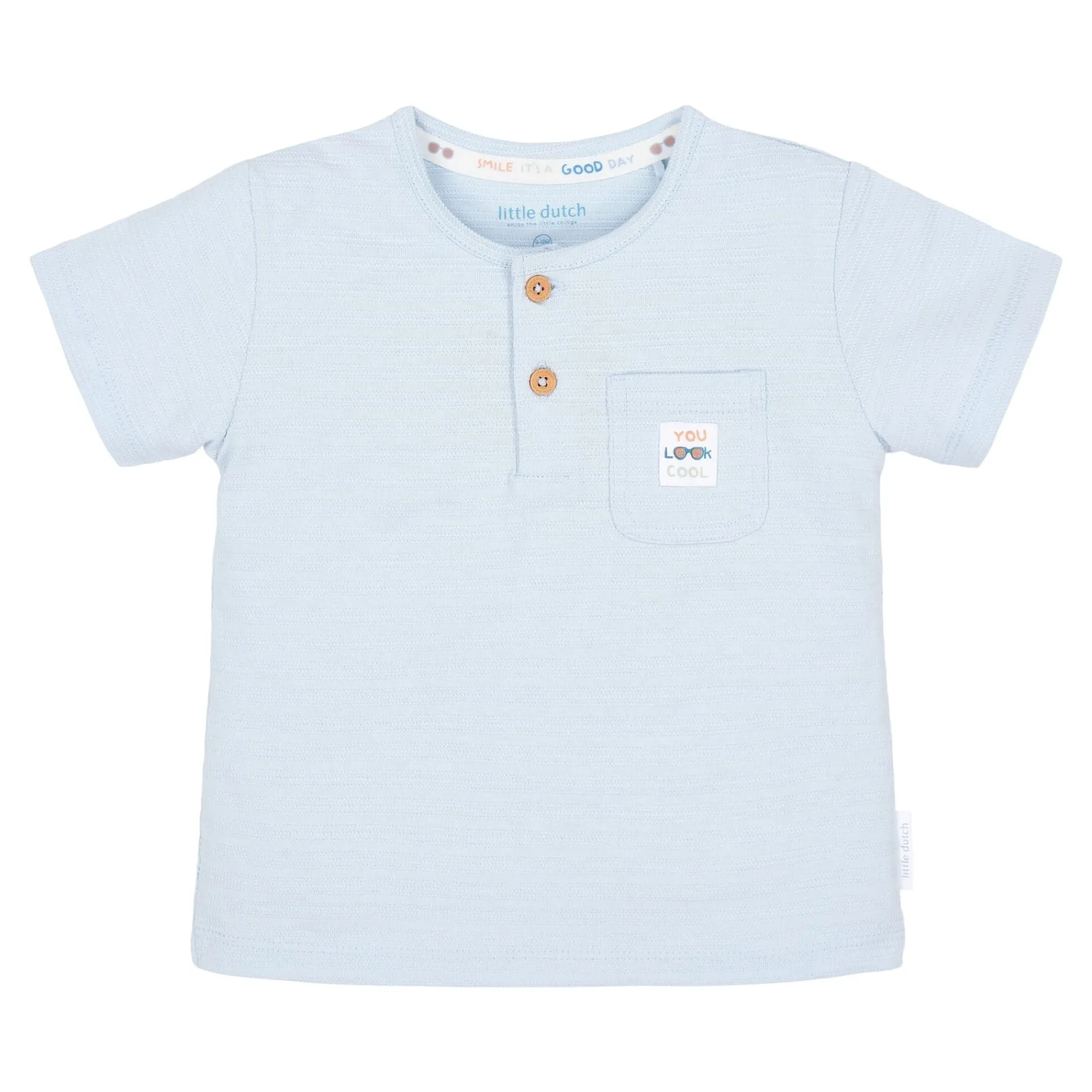 Shirt korte mouw - Blauw
