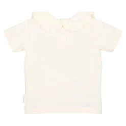 Shirt korte mouw met kraag - Wit