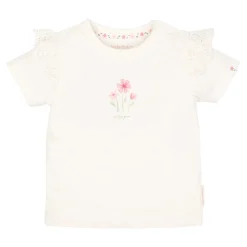 Shirt korte mouw - Wit - Bloemen