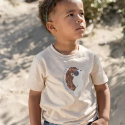 Shirt korte mouw - Zand - Egel