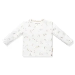 Shirt lange mouw - Wit - Newborn Naturals - Baby Bunny