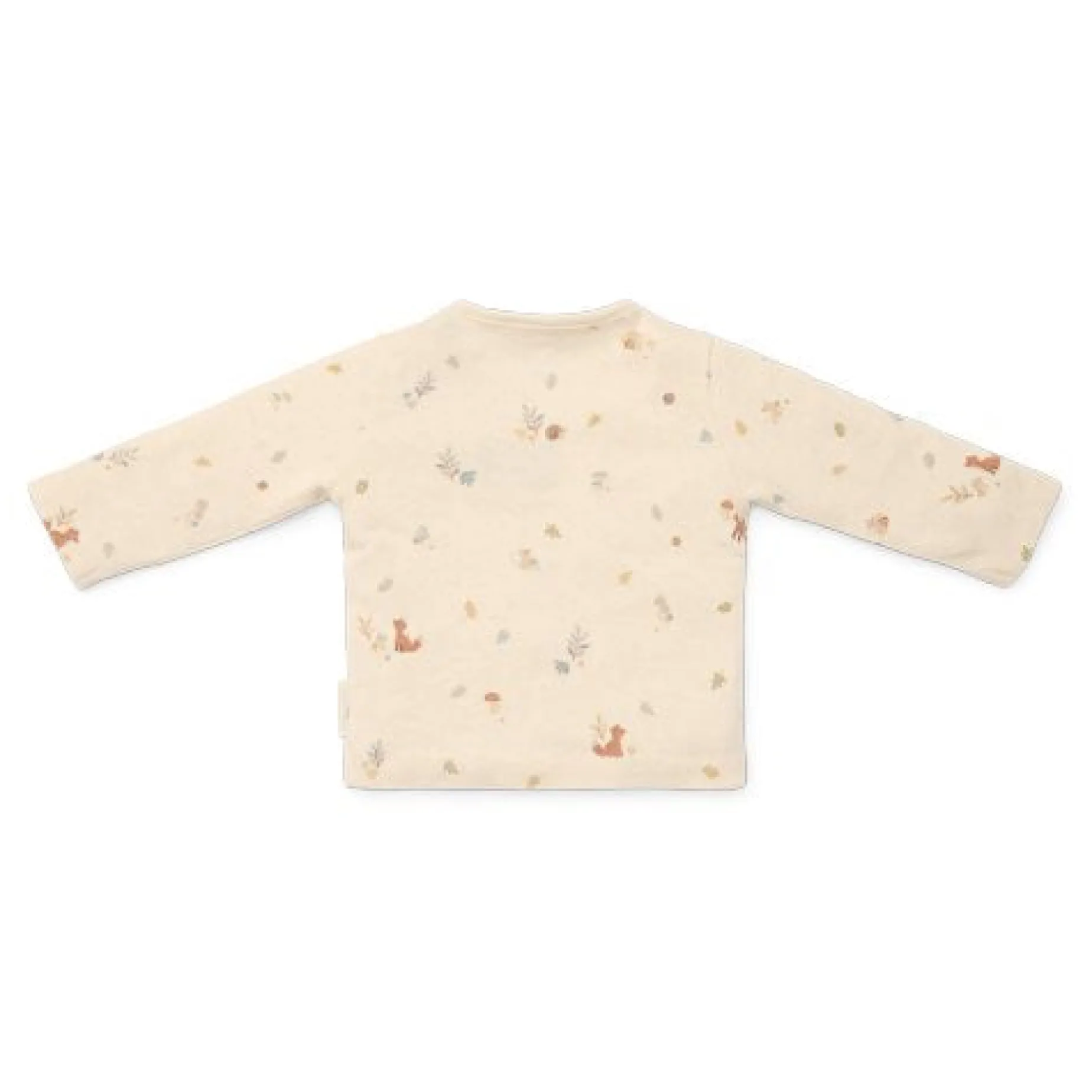 Shirt lange mouw - Zand - Forest Friends - All over print
