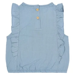 Shirt mouwloos - Blauw