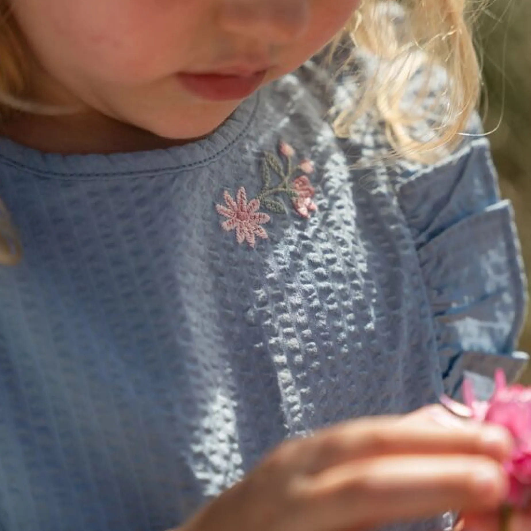 Shirt mouwloos - Blauw