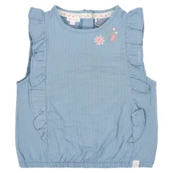 Shirt mouwloos - Blauw