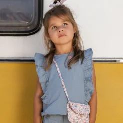 Shirt mouwloos - Blauw