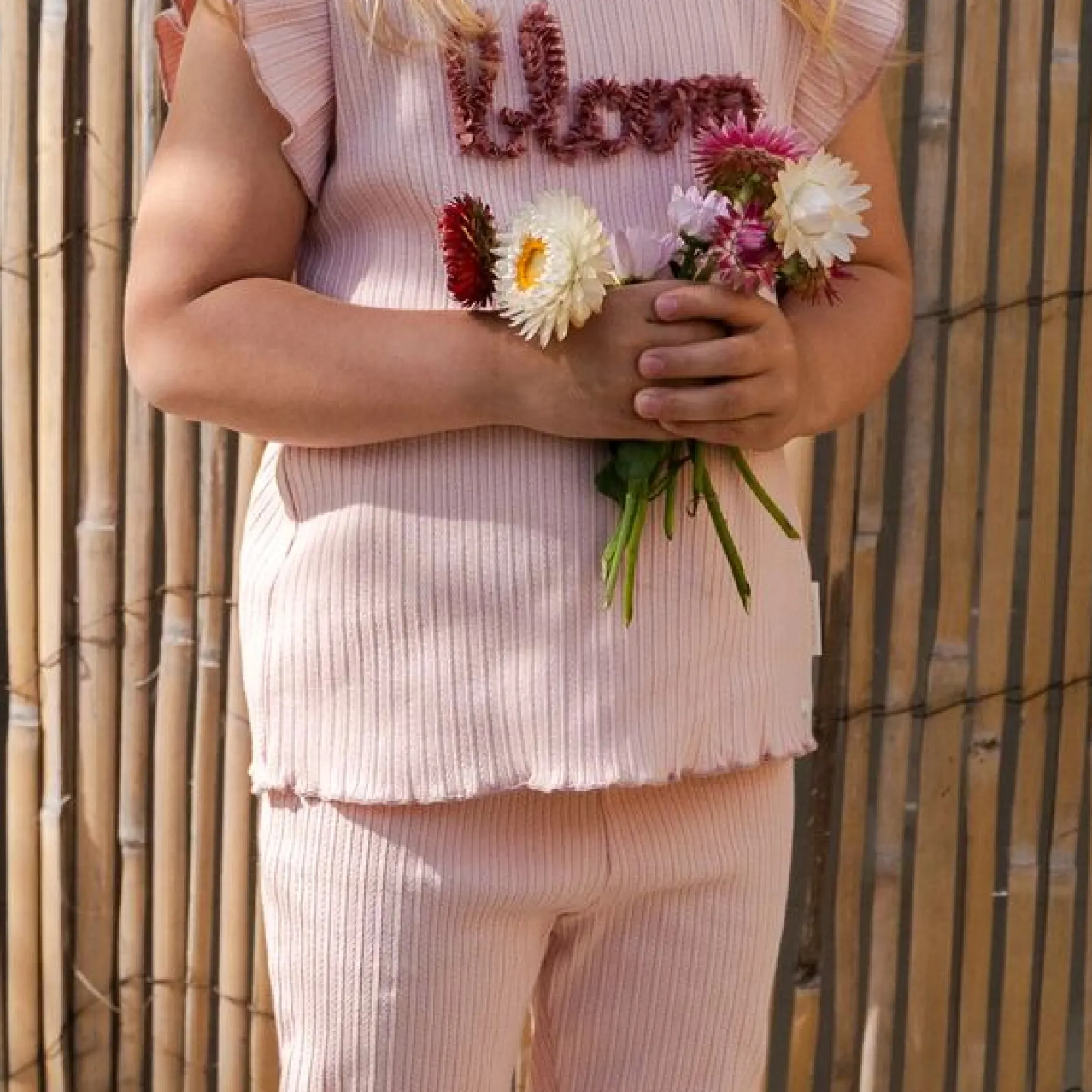 Shirt mouwloos - Roze