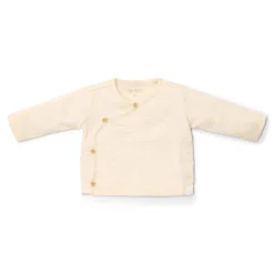 Shirt overslag lange mouw - Beige - Newborn Naturals