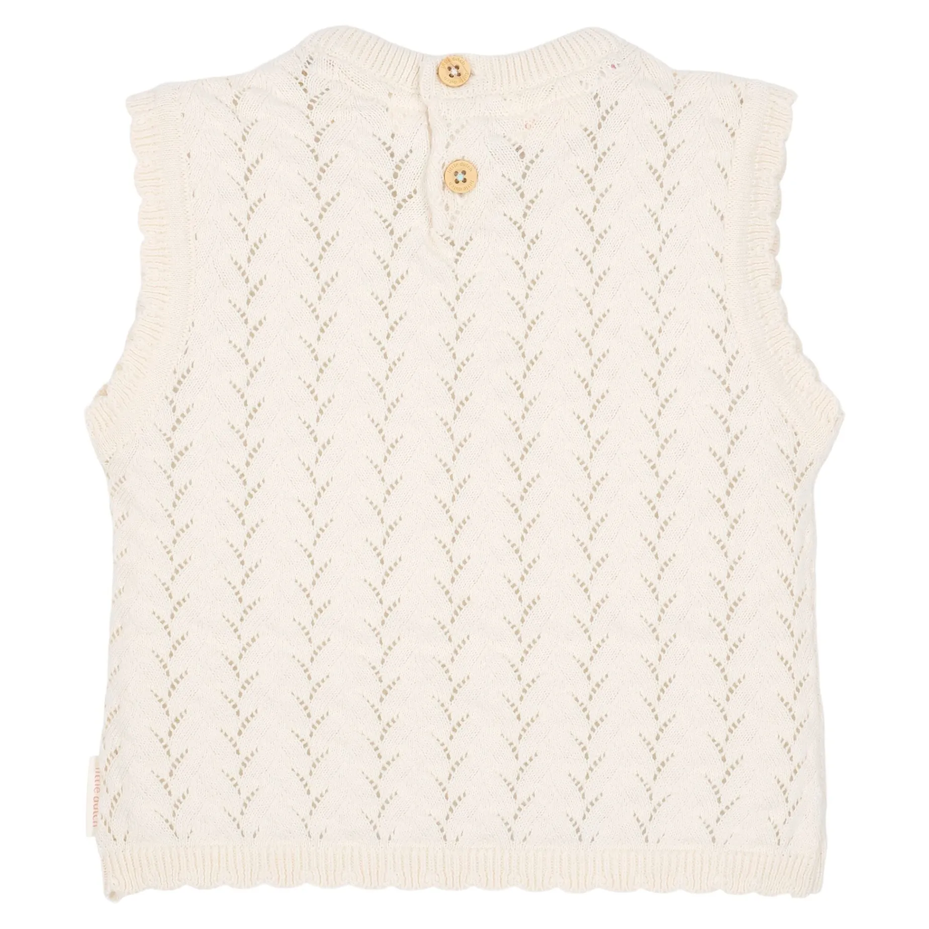 Singlet gebreid - Wit