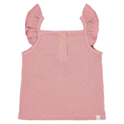 Singlet - Ruches - Roze