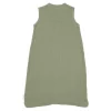 Slaapzak zomer hydrofiel 70 cm - Groen - Maat 70 cm - Little Farm