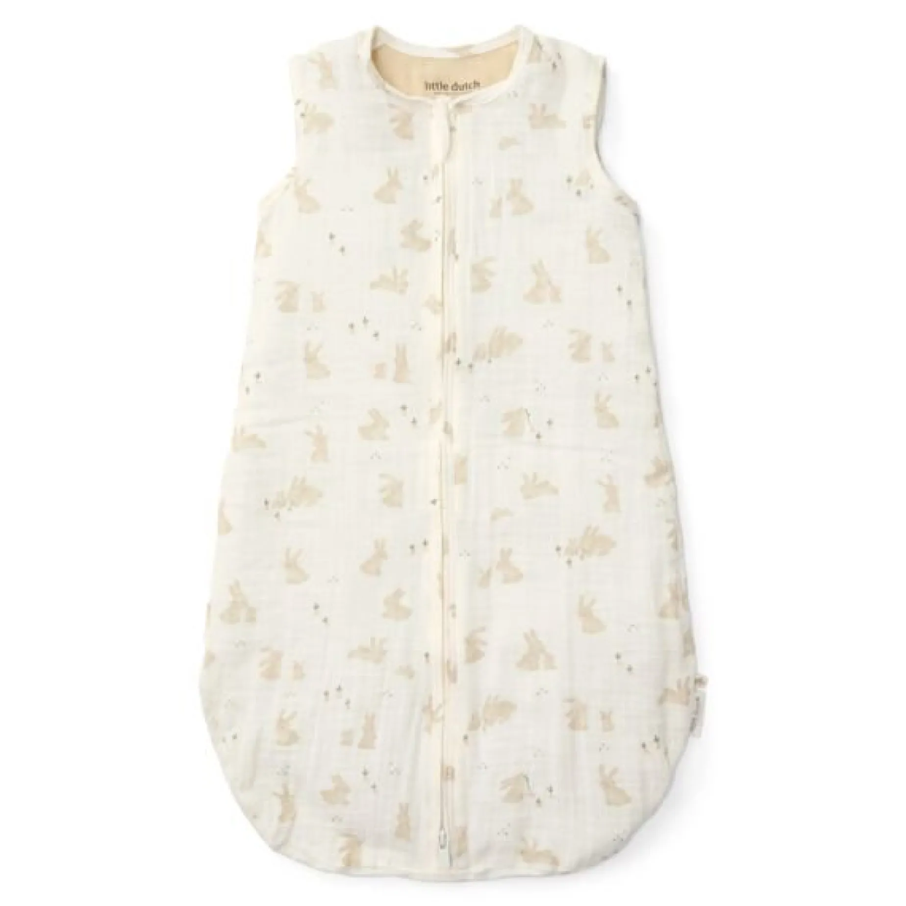 Slaapzak zomer – Wit – Maat 70 cm – Newborn Naturals – Baby Bunny