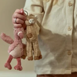 Sleutelhanger Flamingo - Roze