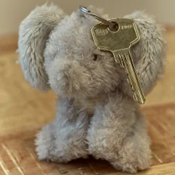 Sleutelhanger Olifant - Grijs
