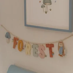 Slinger element – Paddenstoel - Meerkleurig - Forest Friends