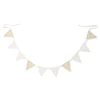 Slinger met vlaggetjes - Beige - Newborn Naturals - Little Goose