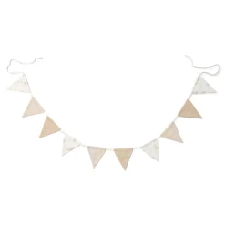 Slinger met vlaggetjes - Wit - Newborn Naturals - Baby Bunny
