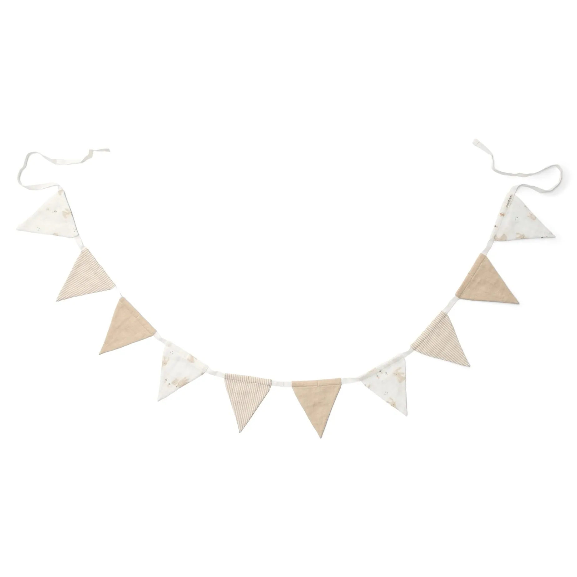 Slinger met vlaggetjes - Wit - Newborn Naturals - Baby Bunny
