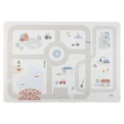 Speelkleed auto's - Beige