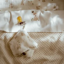 Speendoekje - Wit - Newborn Naturals - Baby Bunny