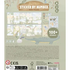 Stickerboek op nummer - Jim