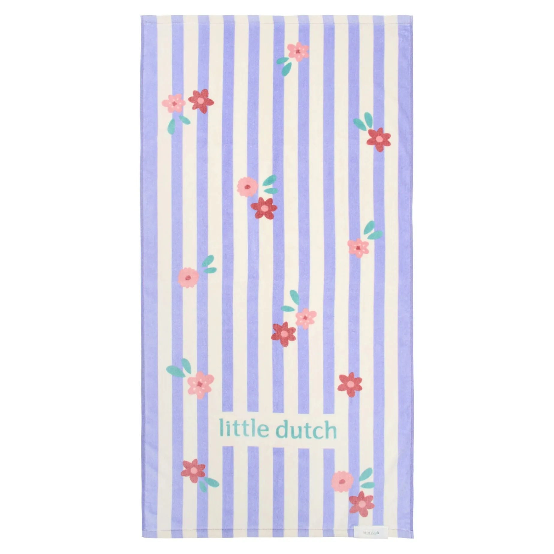 Strandhanddoek - Paars - Dreamy Stripes