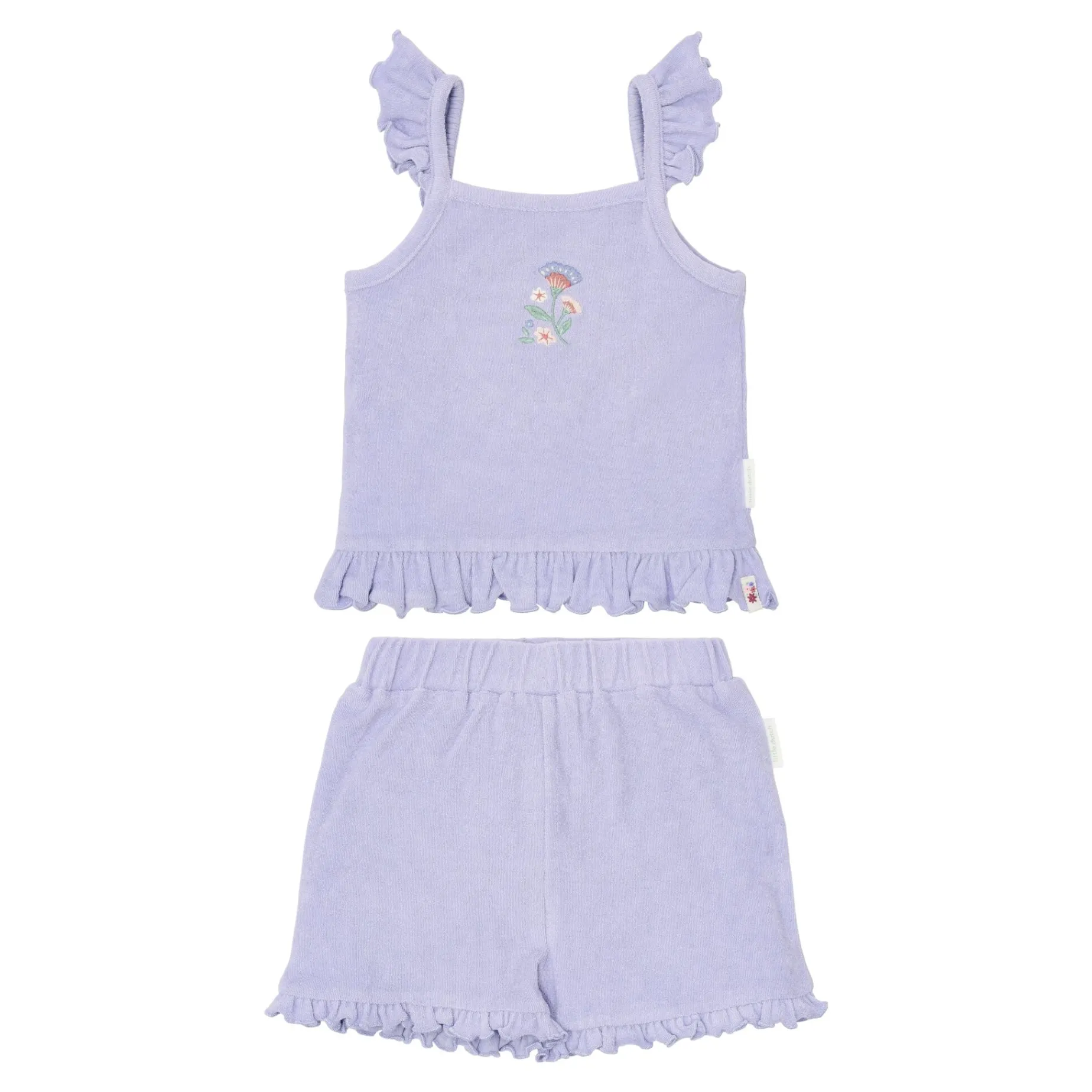 Top en short set - Paars