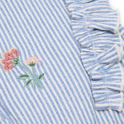 Tuinbroek - Blauw - Denim Blue Stripe