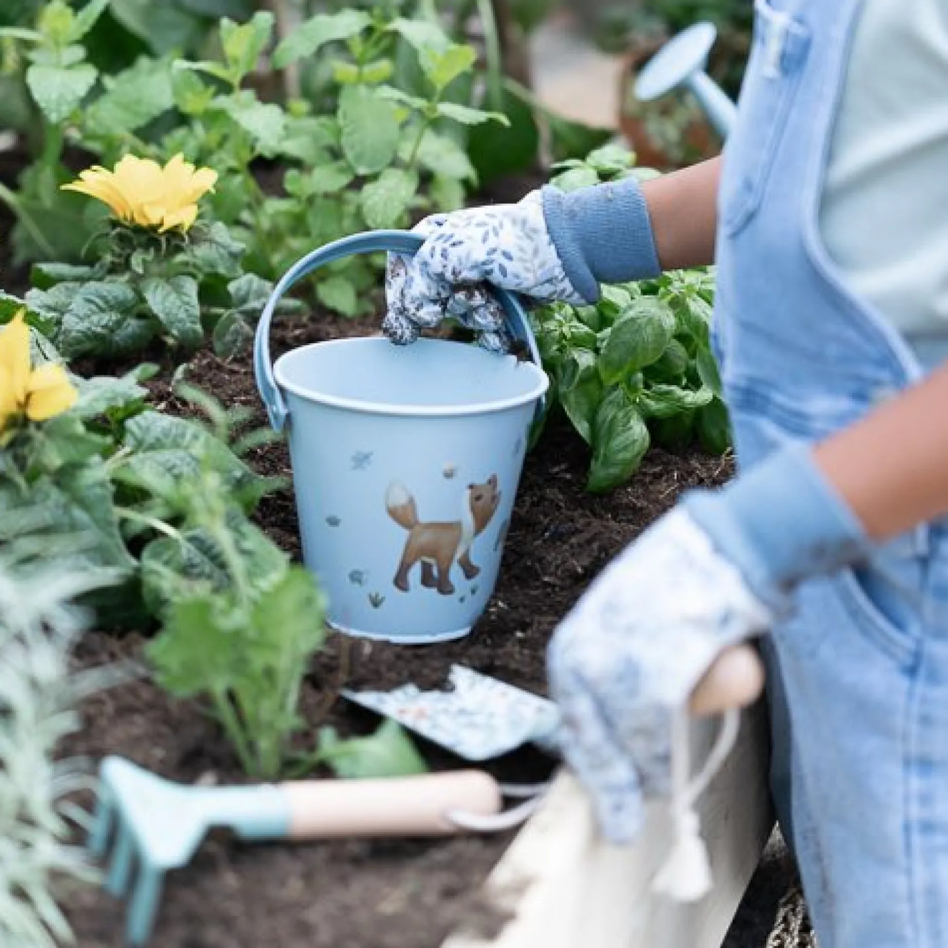 Tuinhandschoenen - Blauw - Forest Friends