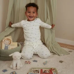 Tweedelige pyjama - Wit - Forest Friends - Forest Treasures