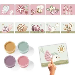 Vingerverfset - Roze - Fairy Garden