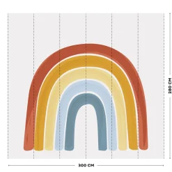 Vliesbehang Rainbow Pure & Nature