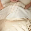 Wiegdeken - Fleece - Beige - Newborn Naturals - Little Goose